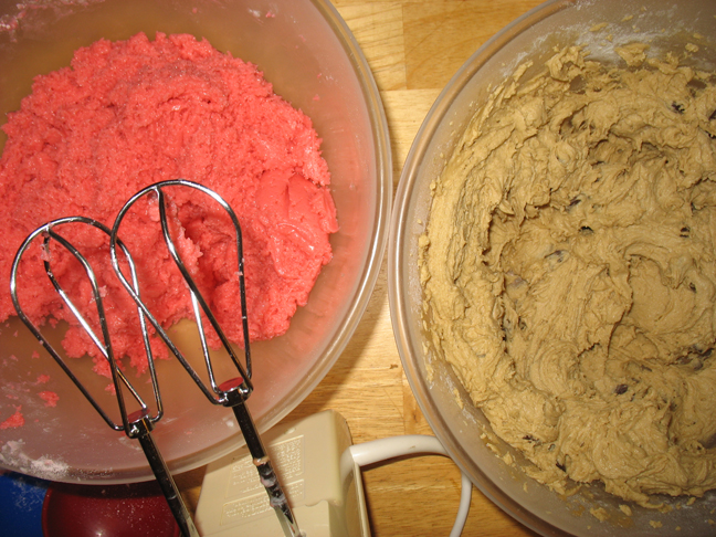Both types of dough